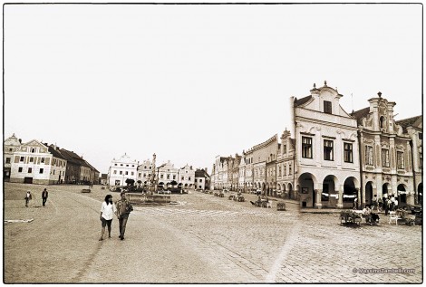 Telč, Repubblica Ceca, 1989.